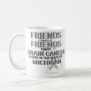 Brain Cancer Awareness in Michigan  Coffee Mug