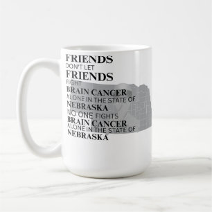 Brain Cancer Awareness in Nebraska  Coffee Mug