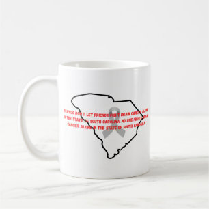 Brain Cancer Awareness in South Carolina  Coffee Mug
