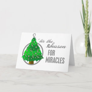 Brain Cancer Christmas Miracles Holiday Card