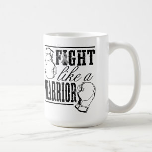 Brain Cancer Fight Like a Warrior Coffee Mug