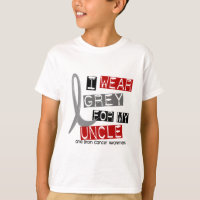 BRAIN CANCER I Wear Grey For My Uncle 37