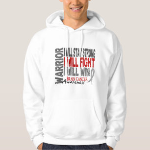 Brain Cancer Warrior Hoodie