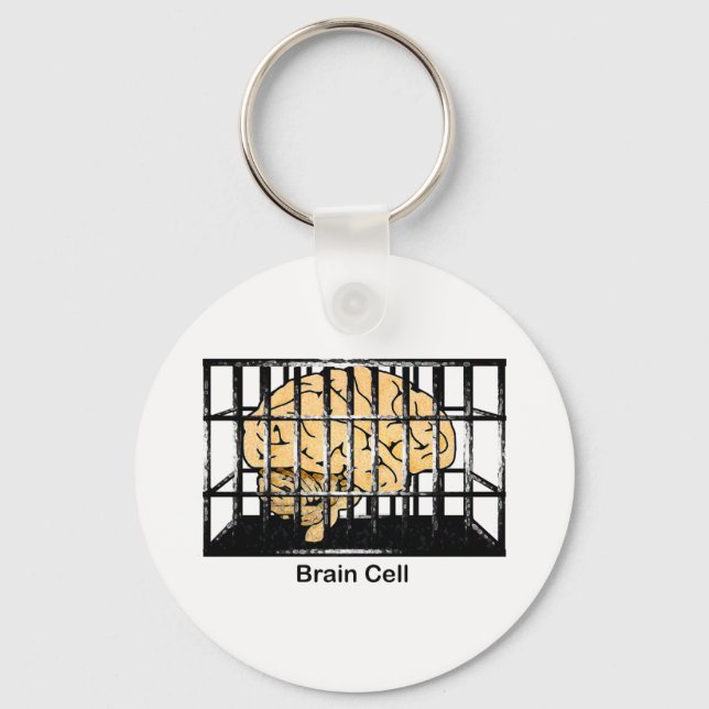Brain Cell Key Ring (Front)