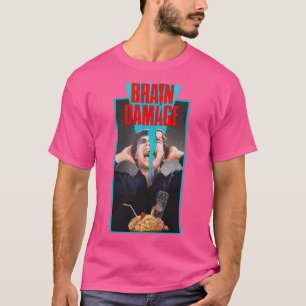 Brain Damage Busting Headache1988VHSGasm Video HOR T-Shirt