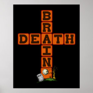 Brain Death Cross Poster