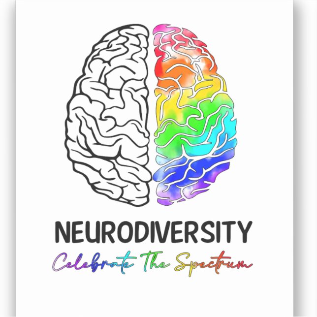 Brain Design, ABA Therapist, Autism Awareness,ADHD (Front)