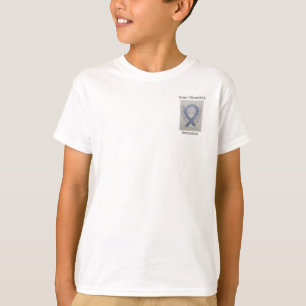 Brain Disorders Awareness Ribbon Angel Custom Tee