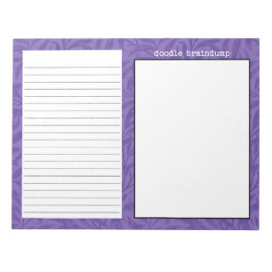 Brain Dump Doodles Journalling Notepad