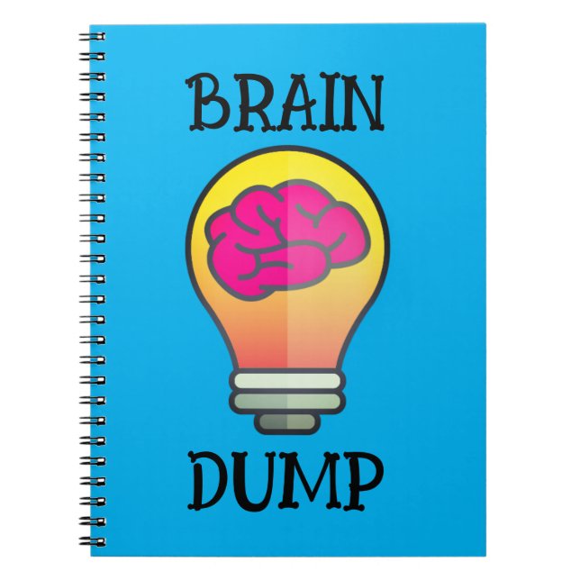 BRAIN DUMP NOTEBOOK (Front)
