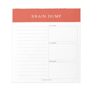 Brain Dump Notepad