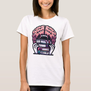 Brain Eating Books Funny For Readers And Books Lov T-Shirt