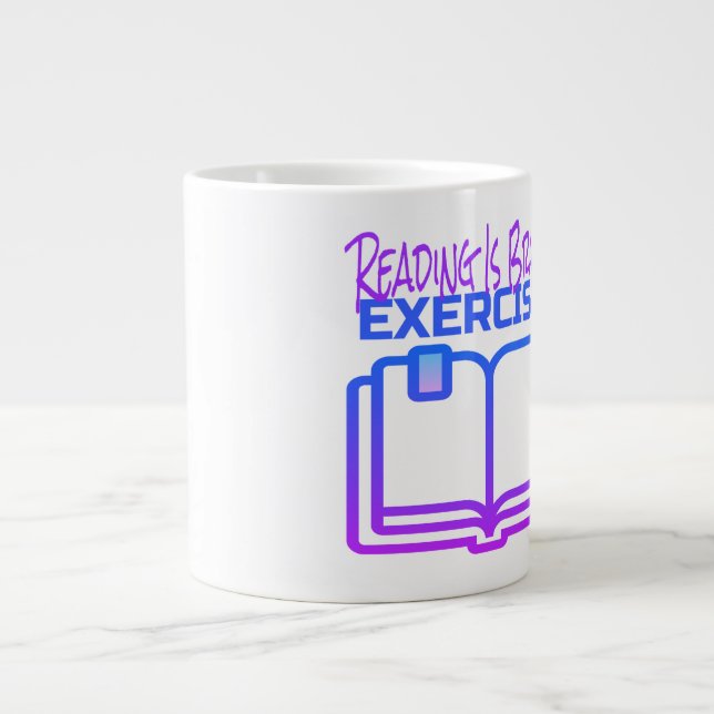 Brain Exercise   - Jumbo Mug (Front)