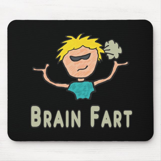Brain Fart Mouse Mat (Front)