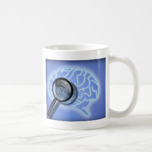 Brain fingerprint coffee mug