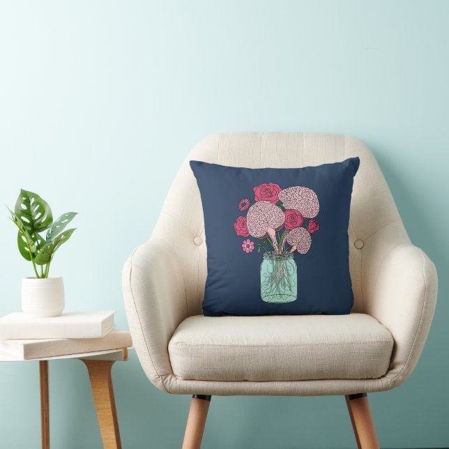 Brain Flower Bouquet Cushion (Chair)