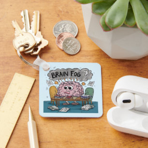 Brain Fog Key Ring