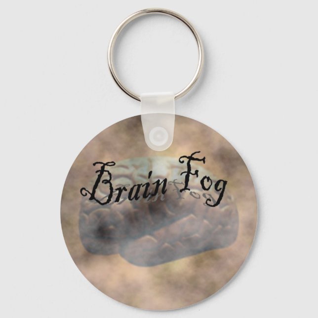 Brain Fog Keychain (Front)
