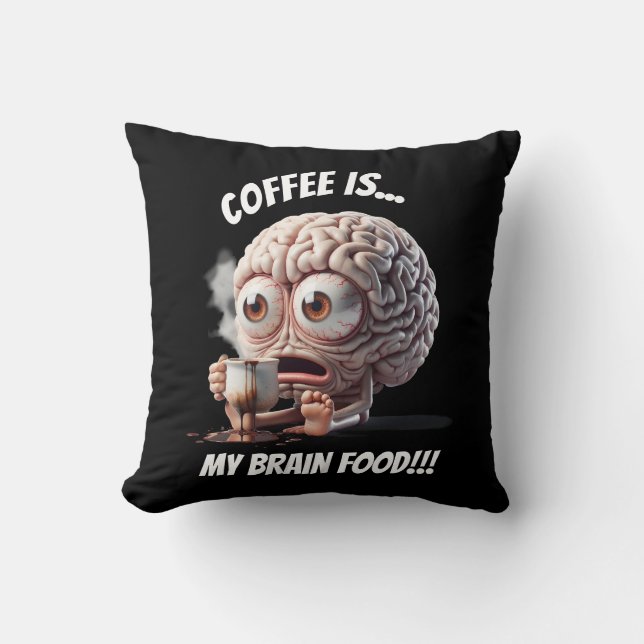 Brain Food Cushion (Front)