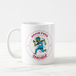 Brain Food Specialist zombie brain Coffee Mug