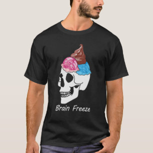 Brain Freeze Ice Cream I Love Ice Cream T-Shirt
