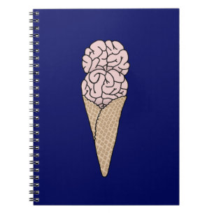 Brain Freeze Ice Cream Notebook