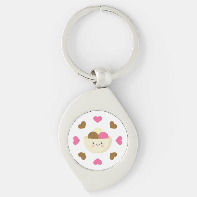 Brain Freeze Key Ring (Front)