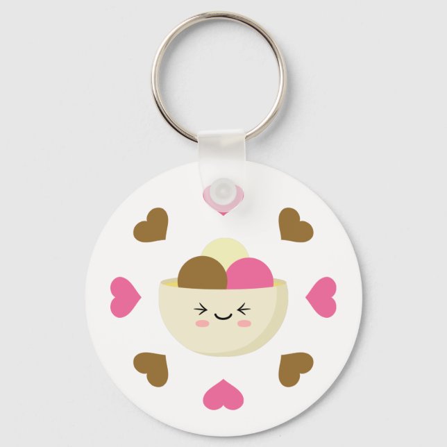 Brain Freeze Key Ring (Front)