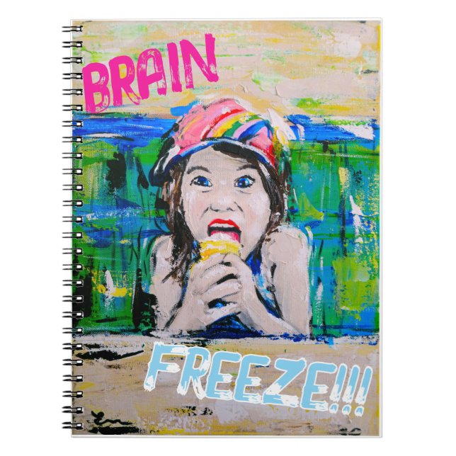 Brain freeze notebook (Front)