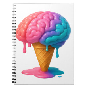 Brain Freeze: Sweet Ideas Melting Fast Notebook