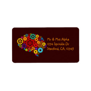 Brain Gears Label