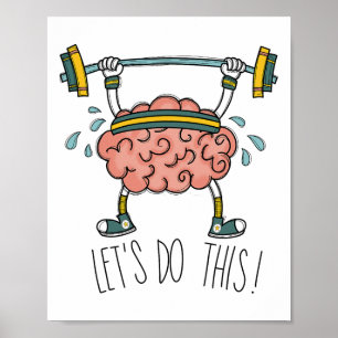Brain Gym Brain Learning Brain Teacher Let's Do Th Poster