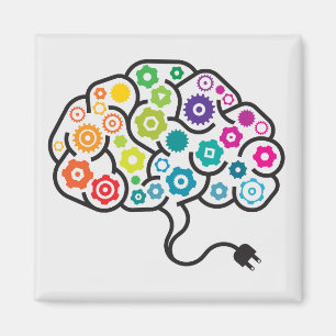brain-gym colourful magnet