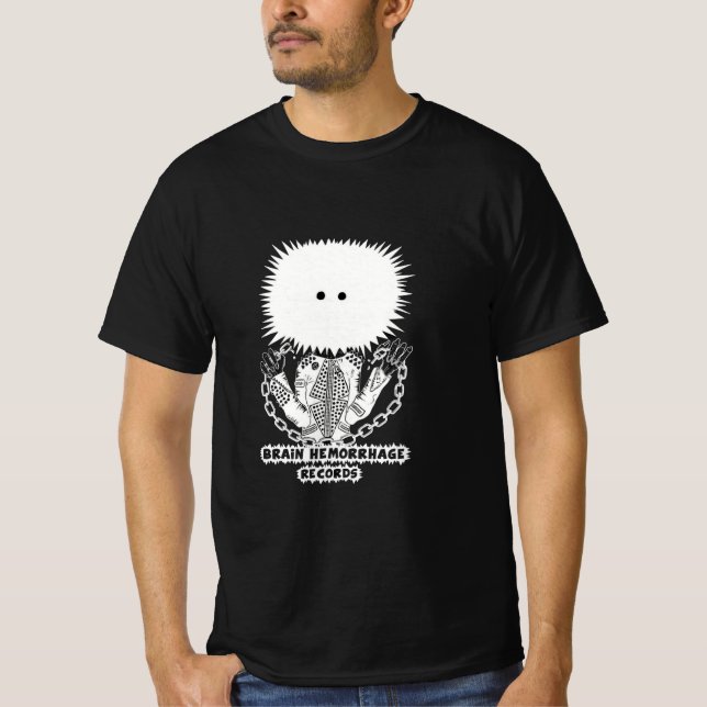 Brain Haemorrhage Records 2025 logo T-Shirt (Front)