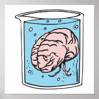 brain in a jar poster