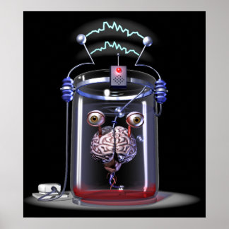 Brain in a Jar Posters