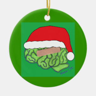 Brain Injury Awareness ornament