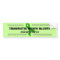 Brain Injury Green Ribbon Bumper Sticker