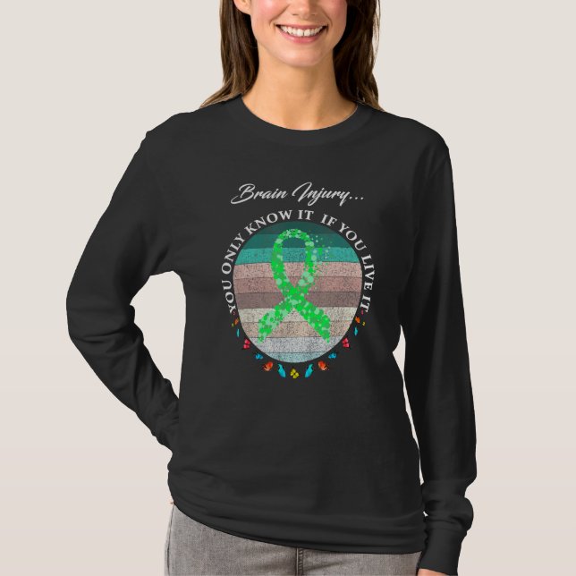 Brain Injury Warrior 1 T-Shirt (Front)