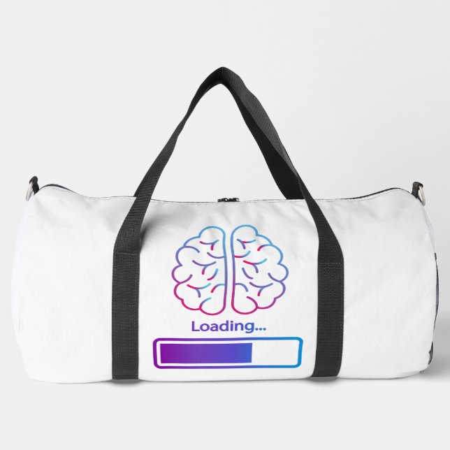 brain loading duffle bag (Front)