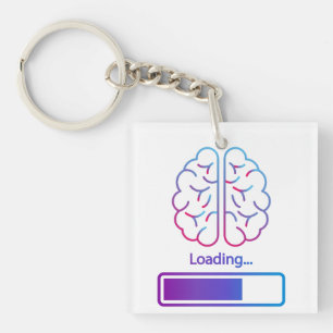 brain loading key ring