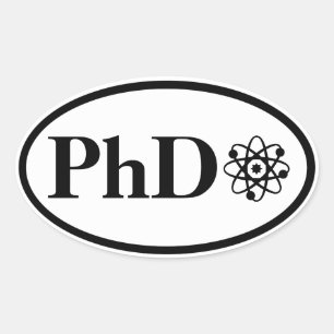 Brain Marathon - Style III (Customisable) Oval Sticker