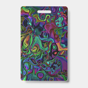 Brain Melt  Badge ID Badge