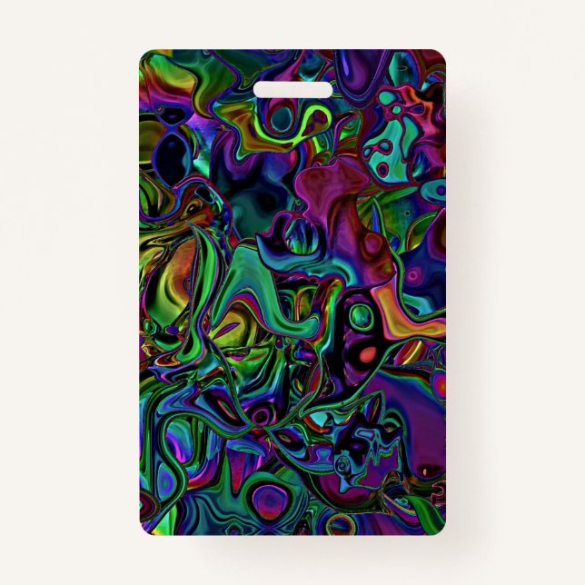 Brain Melt  Badge ID Badge (Front)