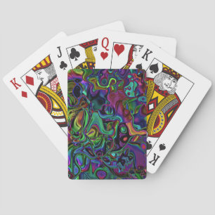 Brain Melt Bicycle Playing Cards