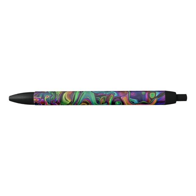 Brain Melt  Black Ink Pen (Front)