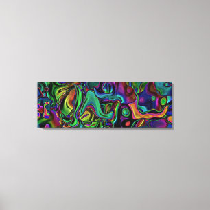 Brain Melt Canvas Print