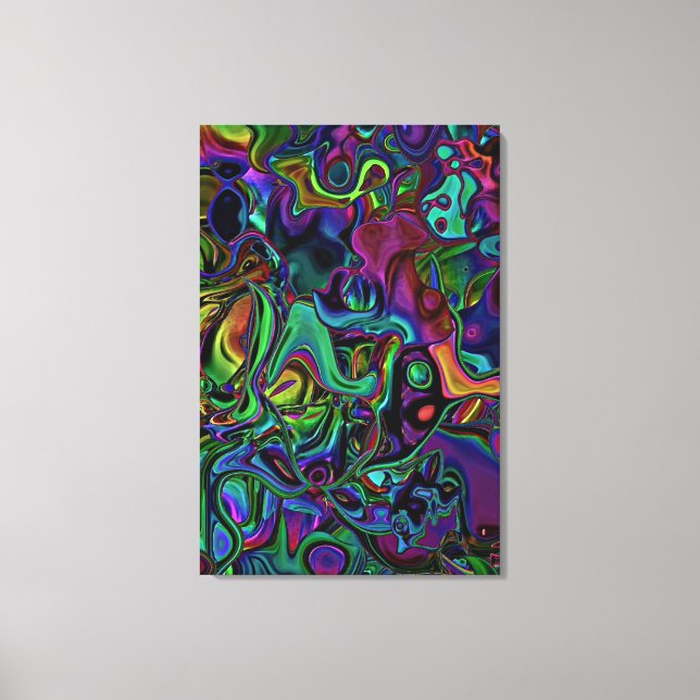 Brain Melt  Canvas Print (Front)