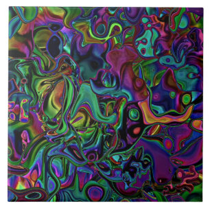 Brain Melt Ceramic Tile
