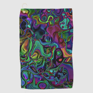 Brain Melt  Golf Towel